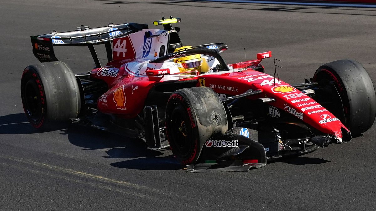 Kimi Antonelli ku guuleystay tartanka ugu dambeeyay ee Grand Prix-ka Spain, halka Lewis Hamilton uu burburiyay gaarigiisa