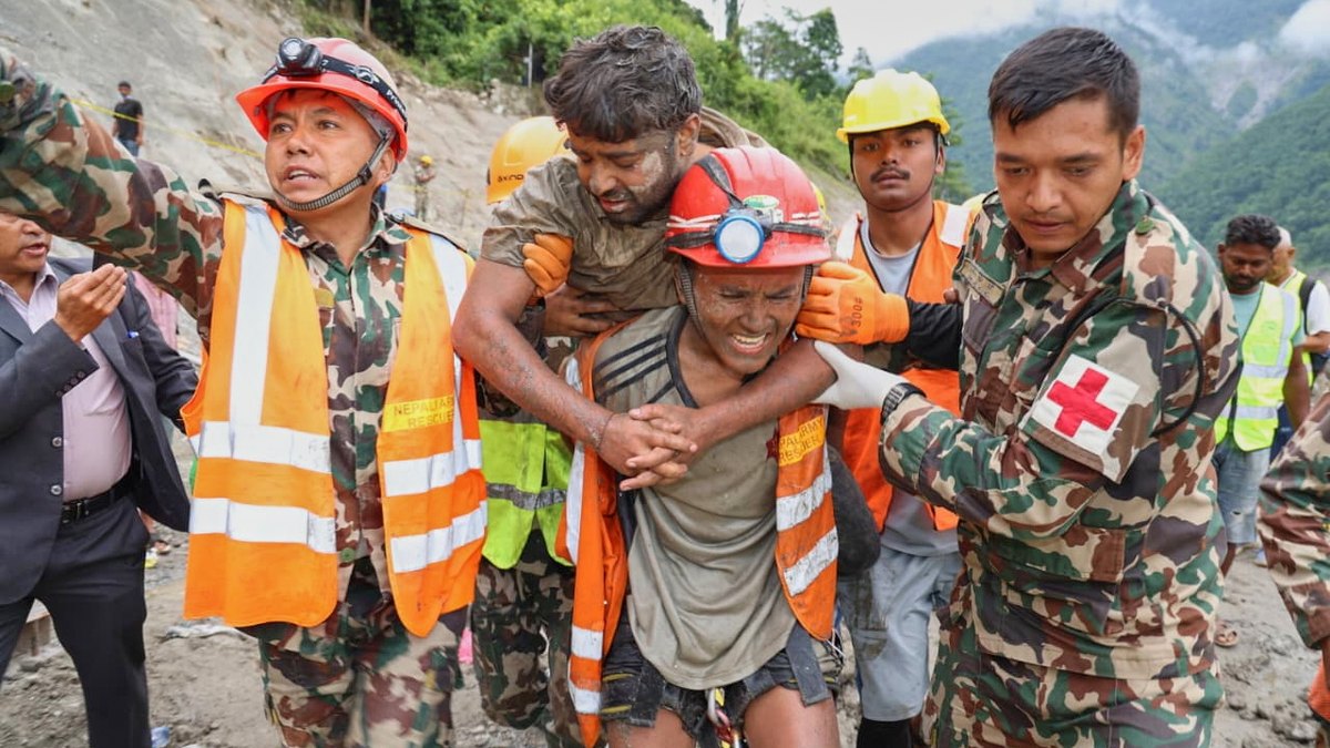 Lab shaqaale oo ku jiray qolka Trishuli 3A ayaa la soo badbaadiyay saddex maalmood kadib fatahaadaha Nepal