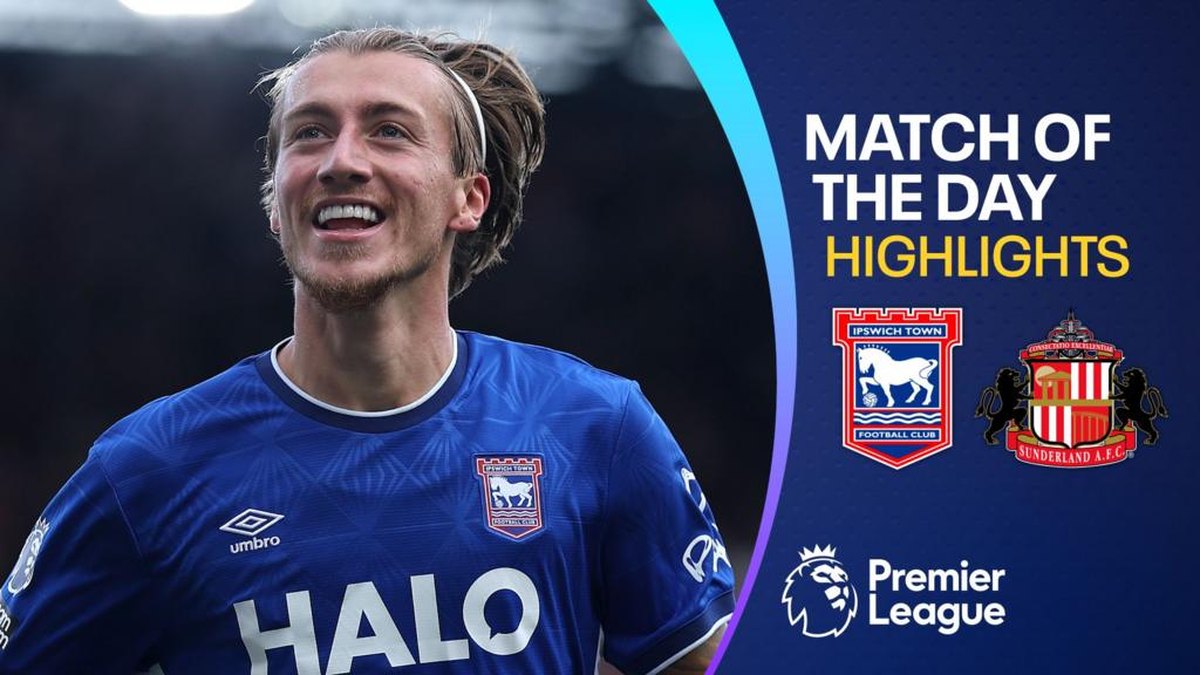 Ciyaaraha Barwaaqo-sooranka: Ipswich Town oo Sunderland ku guuleysatay 2-1 kadib gool 90-aad