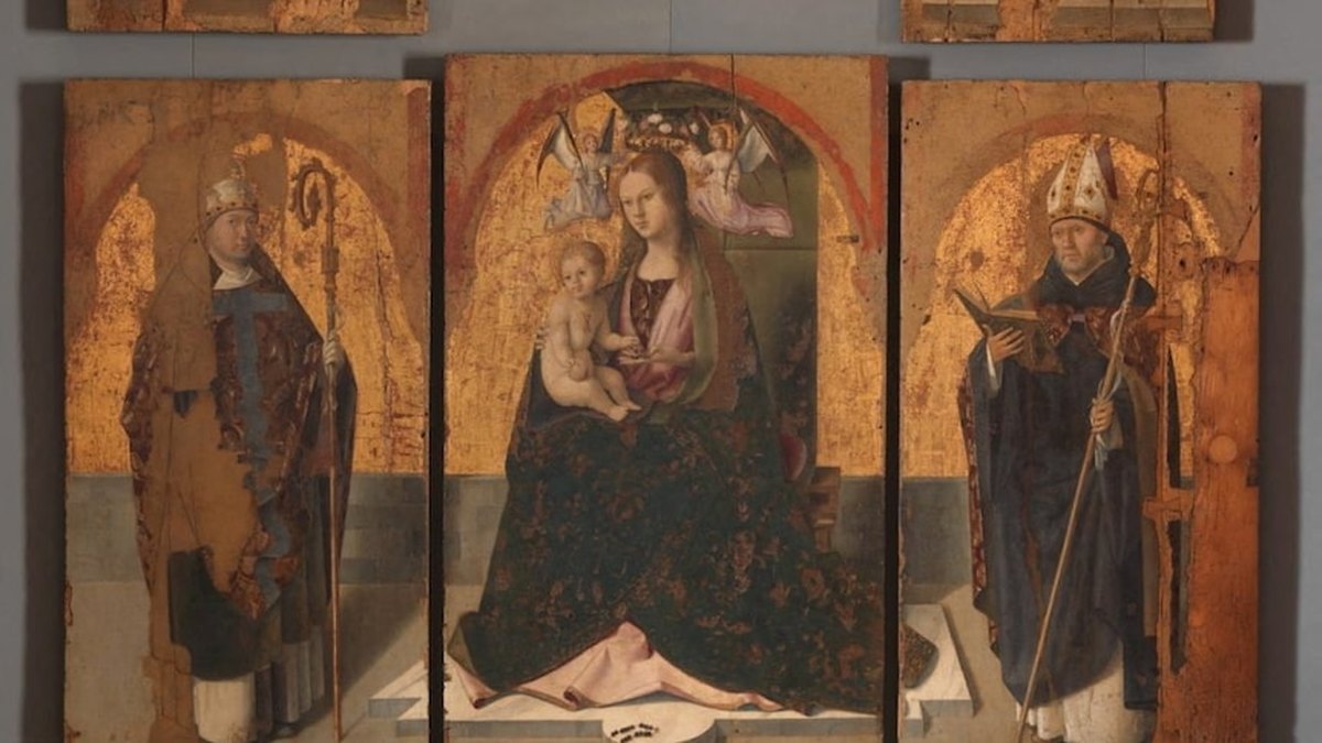 Afar farshaxan oo uu sameeyay Antonello da Messina ayaa laga xaday Matxafka Messina