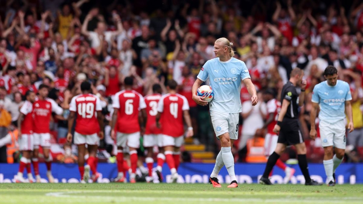 Arsenal oo 3-0 ku garaacday Manchester City koobka Community Shield