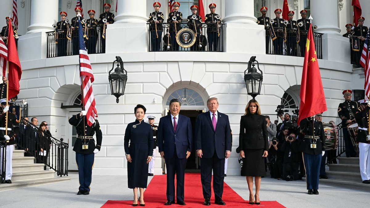 Madaxweynaha Maraykanka Trump iyo Madaxweynaha Shiinaha Xi wada kulmaan Waaxda Guri-ha Cad ee Washington