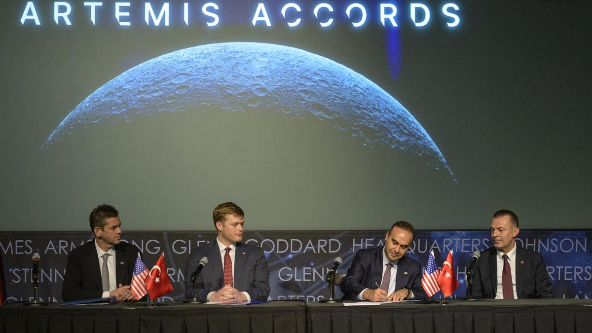 NASA waxay soo dhaweyneysaa Turkiga oo noqonaya 71-aad ee heshiiska Artemis ku biiray