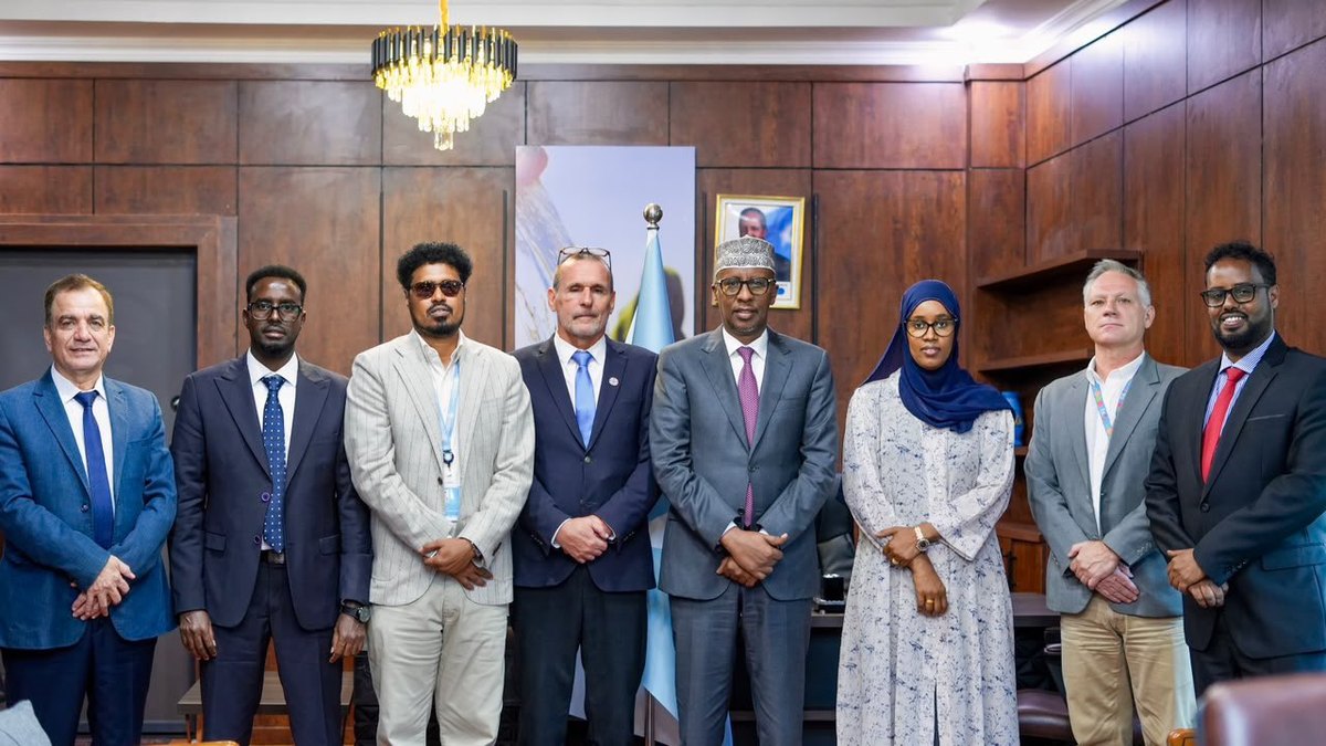 Wasiirka Biyaha iyo Maalgelinta iyo Wakiilka FAO-ka Soomaaliya Wada Hadlay Xoojinta Amniga Biyaha