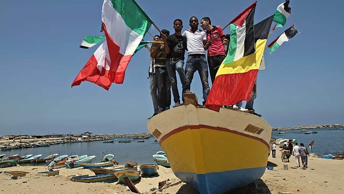 Tunisiya: Boqolaal dadweyne ayaa ka hadlay xabsiga ku jira dadka taageersan Falastiiniyiinta