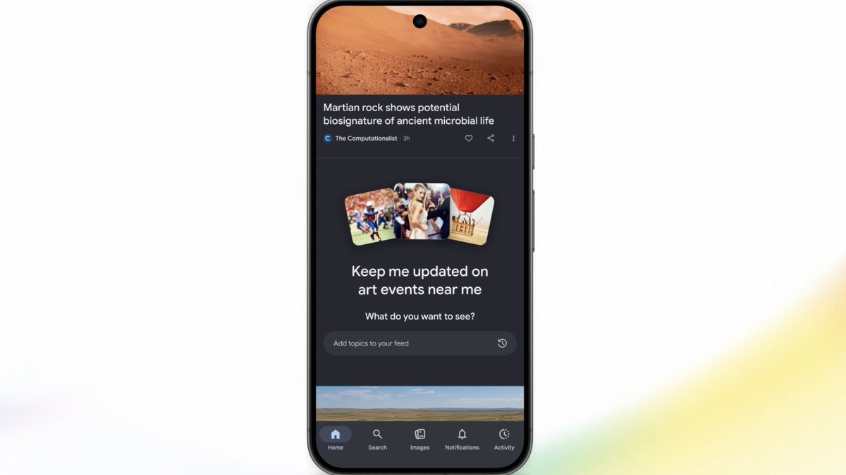 Google Discover waxay hadda ku siinaysaa macaamiisha tijaabinta AI-ga si ay u beddesho wararka ay arkaan