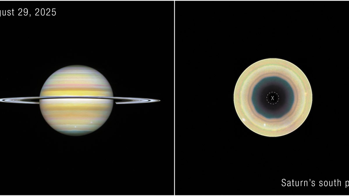 Teleskoobka Hubble-ka ee NASA wuxuu ka sheegay inuu arko wadnaha 10-ta dhinac ee dhinaca koonfureed ee Saataarn