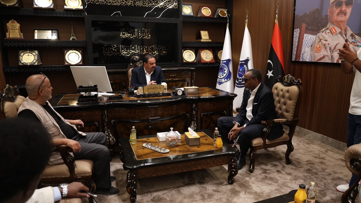 Guddi ka tirsan Guddiga Madax-bannaan ee Xuquuqda Aadanaha ee Soomaaliya oo booqday Maxbuuska Qanfouda ee Benghazi
