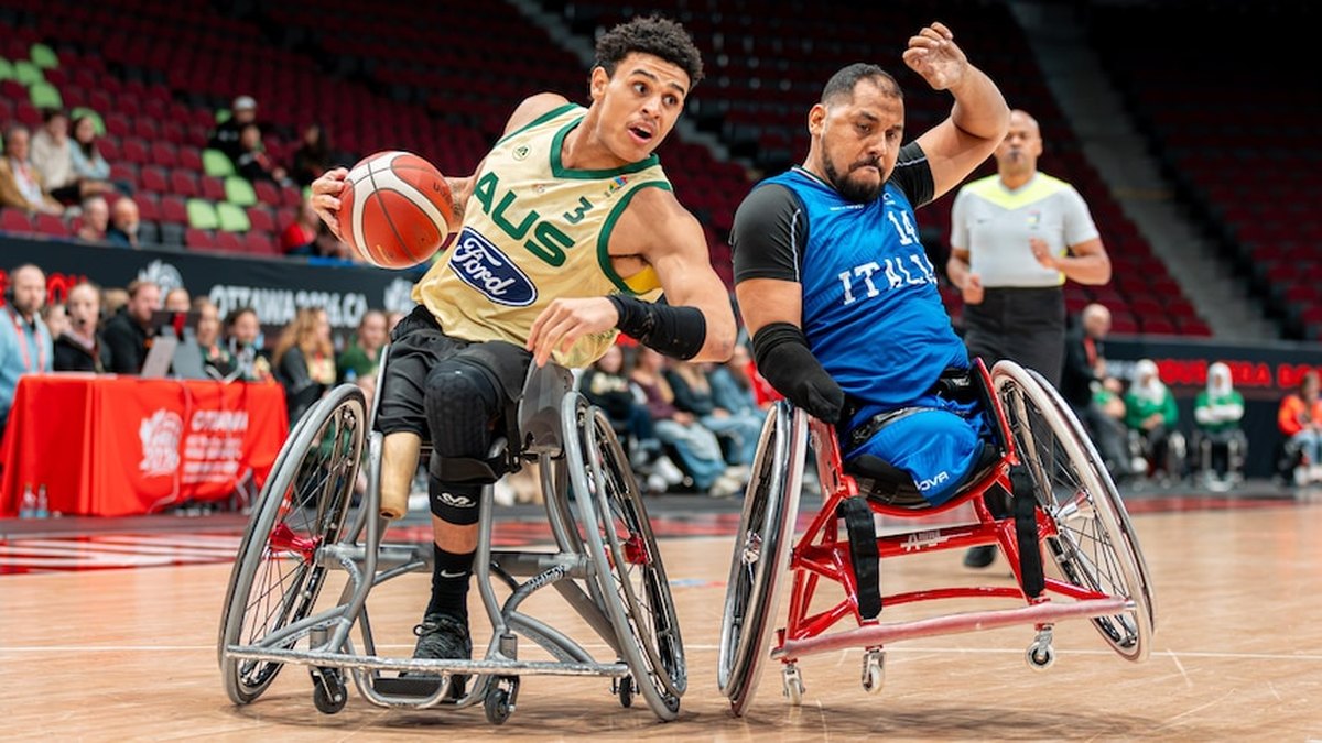Rollers-guurta: Australia waxay ka guuleysatay Italy 81-57 ciyaaraha tartanka baaskiilka garoonka ee adduunka