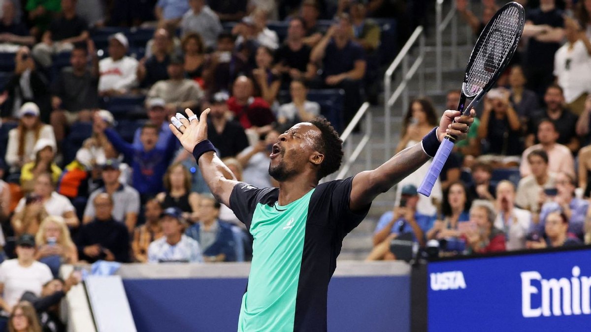 Gael Monfils guulaystay tartanka US Open maalintii uu 40-kii sano jir noqday
