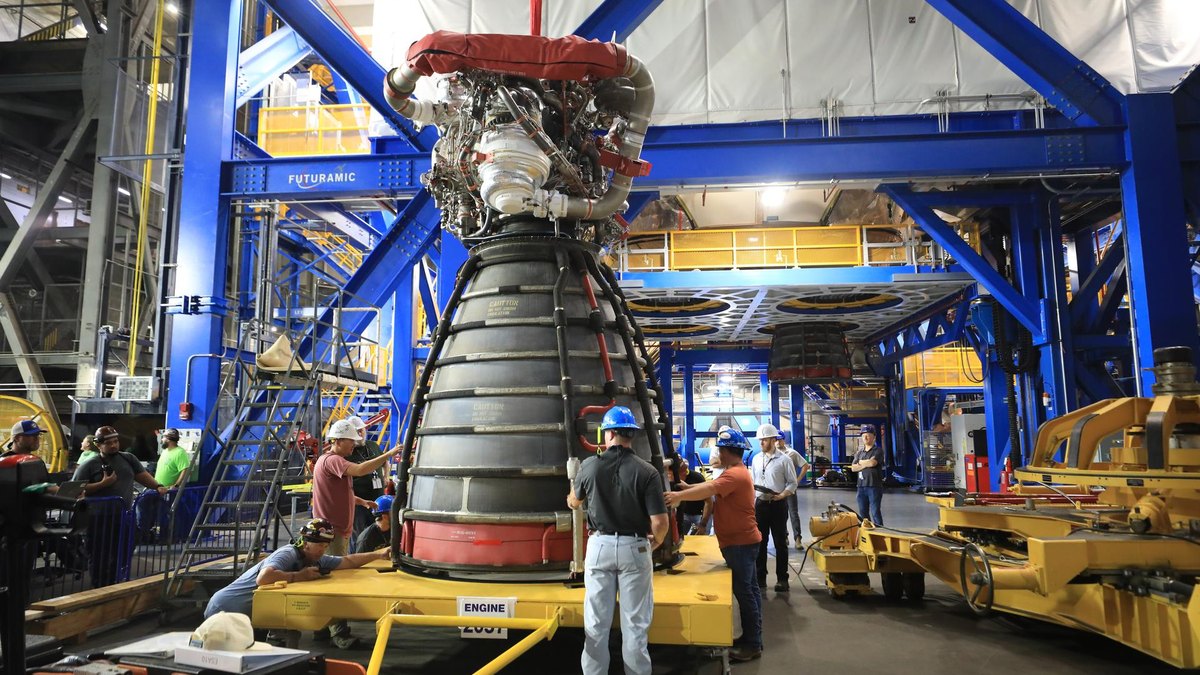 Mashruuca Artemis III: Mootada RS-25 ee NASA waxay ku bilowday qaybinta qalabka