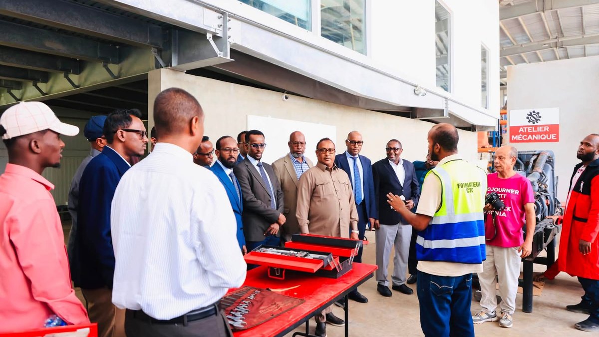 Madaxweynaha Magaalada Muqdisho oo booqasho ku tagay Jaamacad Farsamo oo ku taalla Djibouti