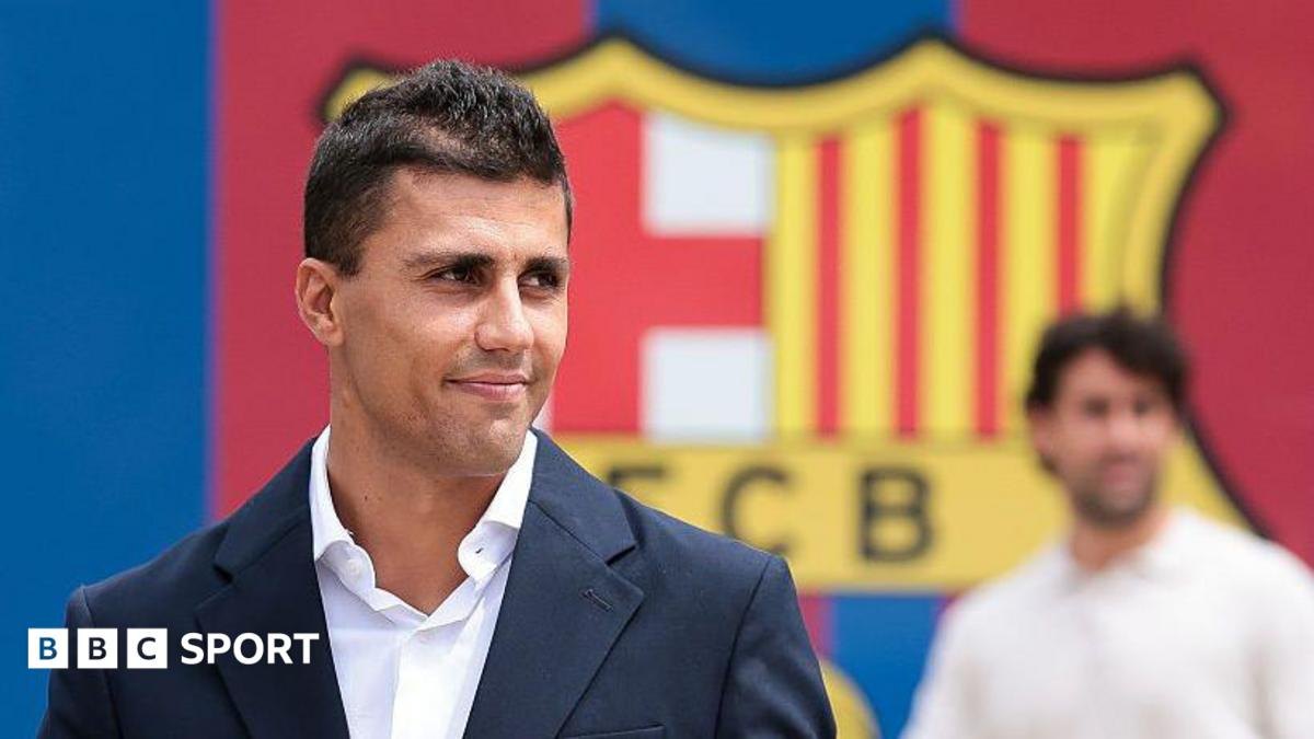 Rodri wuxuu ku biiray Barcelona kadib heshiis £65m ah oo uu ku wareegay Manchester City