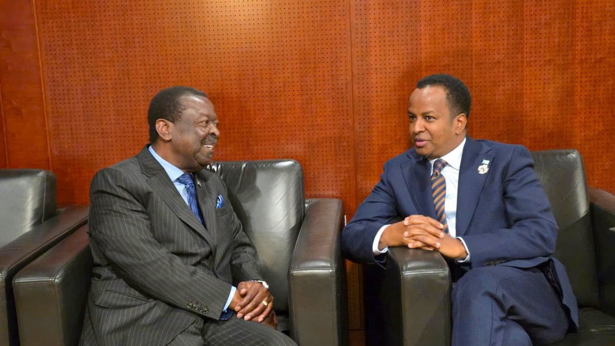 Wasiiraha Arrimaha Dibadda Soomaaliya iyo Kenya oo shir laba-gees ah ku wada yeeshay Gollaha Fulinta ee Midowga Afrika