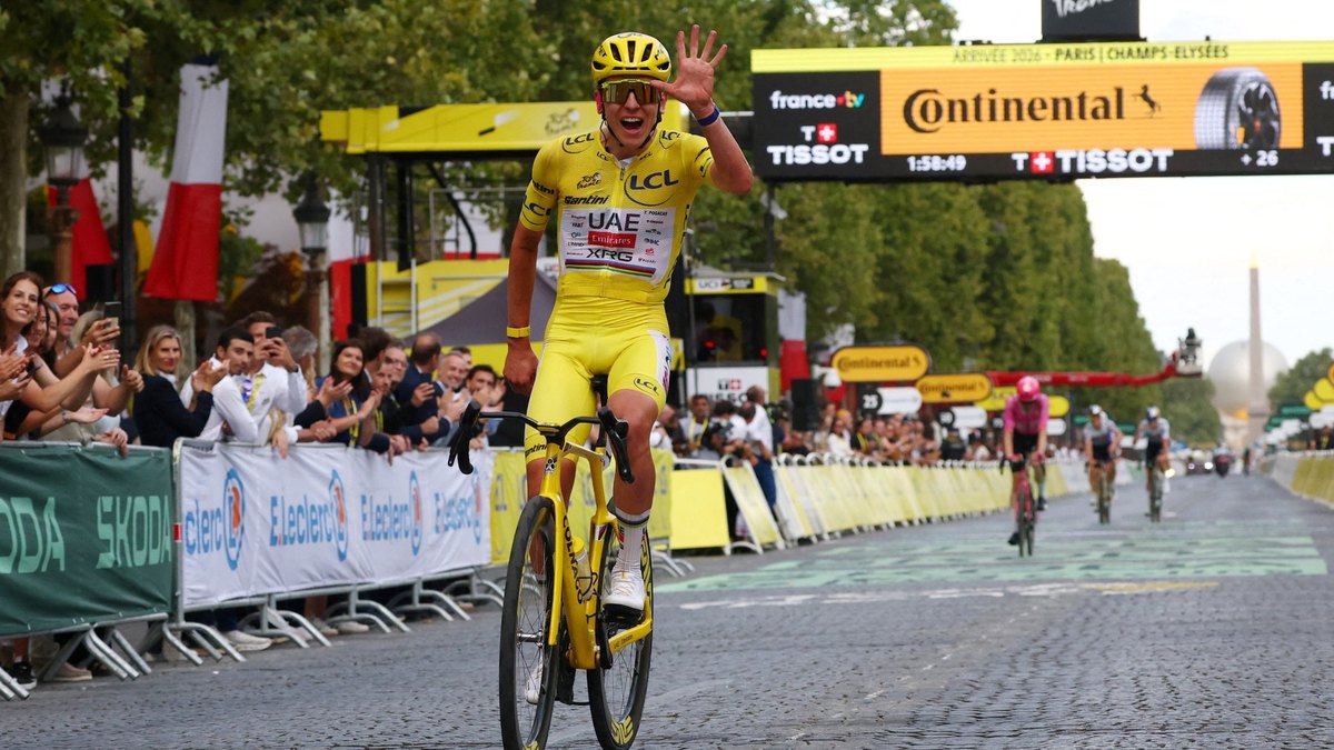 Pogacar wuxuu xaqiijiyay horyaalkiisii shanaad ee Tour de France isagoo la mid ah rikoodhka