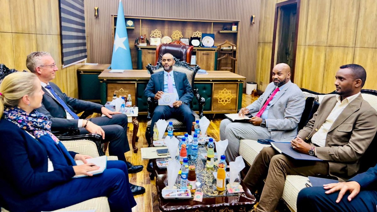 Xildhibaanka Baarlamaanka Federaalka Soomaaliya iyo Safiirka Jarmalka wada hadlay xoojinta iskaashiga siyaasadeed iyo horumarineed