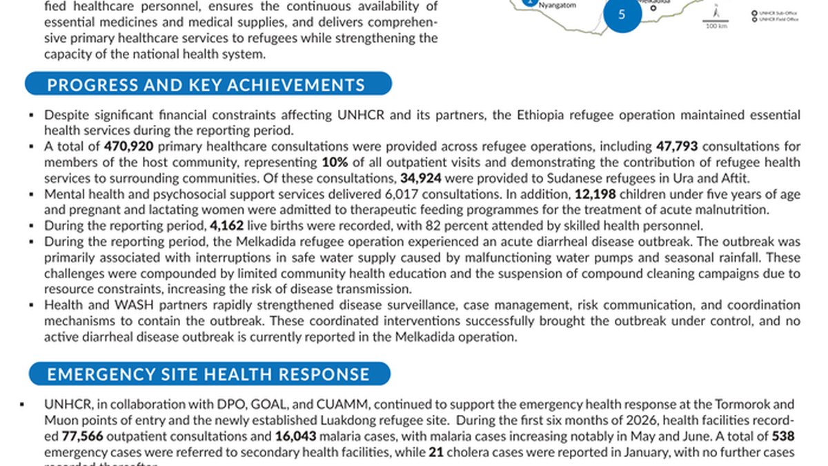 UNHCR-ka Soomaaliya: Xarumaha Caafimaadka ee Qaxootiga iyo Bulshada Gobolka