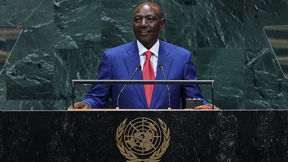 Madaxweynaha Kenya Ruto wuxuu ka dalbaday in Afrika ay hesho cod dhexe oo dhammaystiran ee Golaha Amniga Qaramada Midoobay
