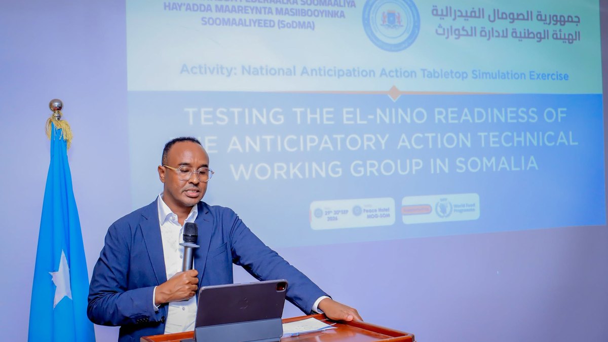 Xafiiska Maareynta Dhaqanka Dabka Soomaaliya (SoDMA) Furay Simuleysid Dib-u-eegis ah oo ku saabsan Dhaq-dhaqaaqa El Niño 2026