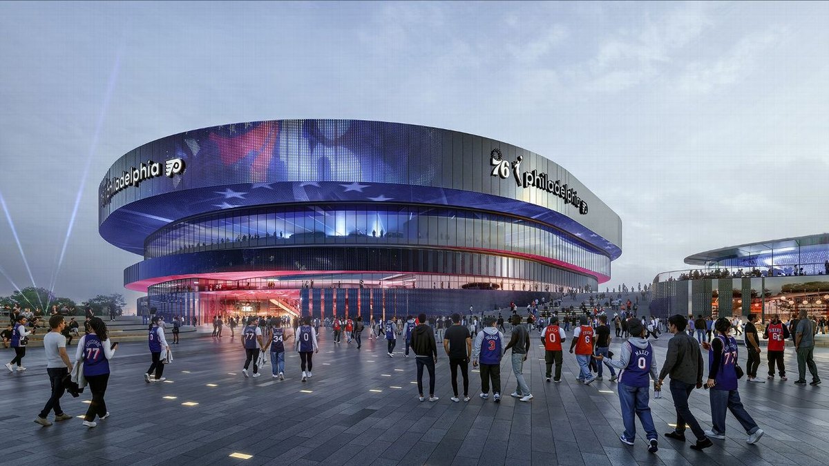 Garoonka cusub ee Philadelphia: 76ers iyo Flyers wuxuu soo bandhigay qorshe dhaqaale oo gaar ah