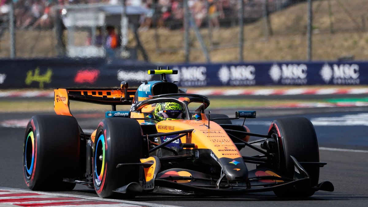 Lando Norris oo qabtay booska koowaad ee Hungarian GP isagoo ka horeeyay Hamilton