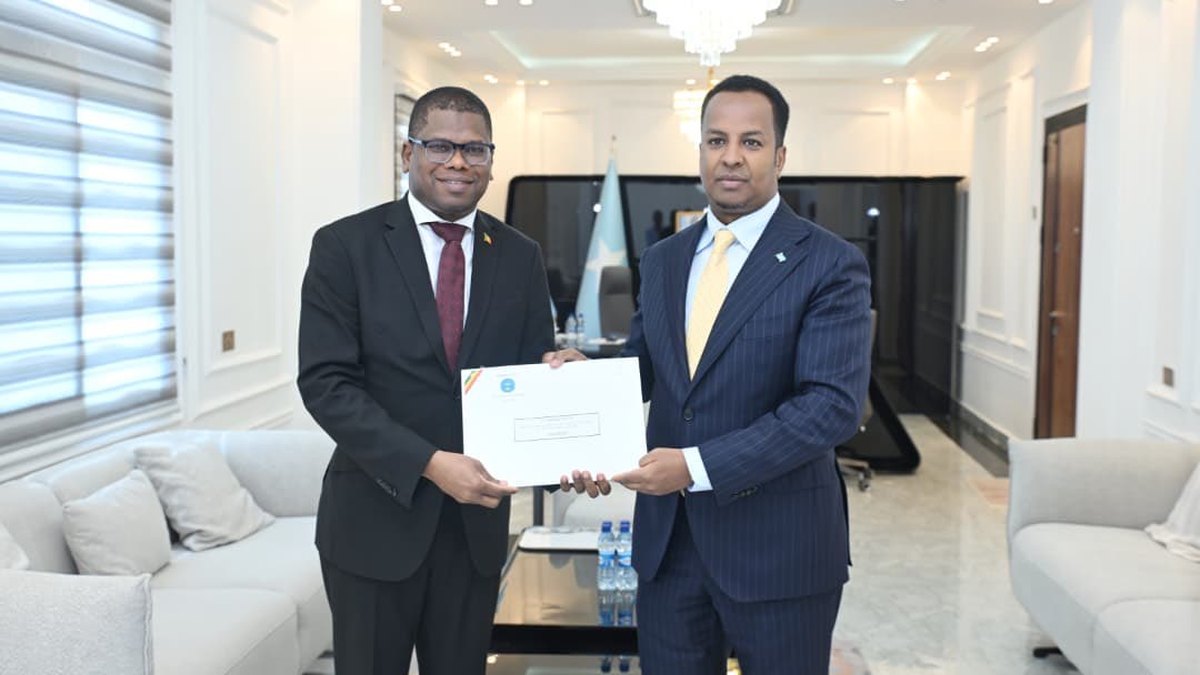 Wasiirka Arrimaha Dibadda Soomaaliya Qabsaday Xilka Afarta Wafdiyeenka Cusub ee Dalalka Mali, Nijeriya, Pakistan iyo Myanmar