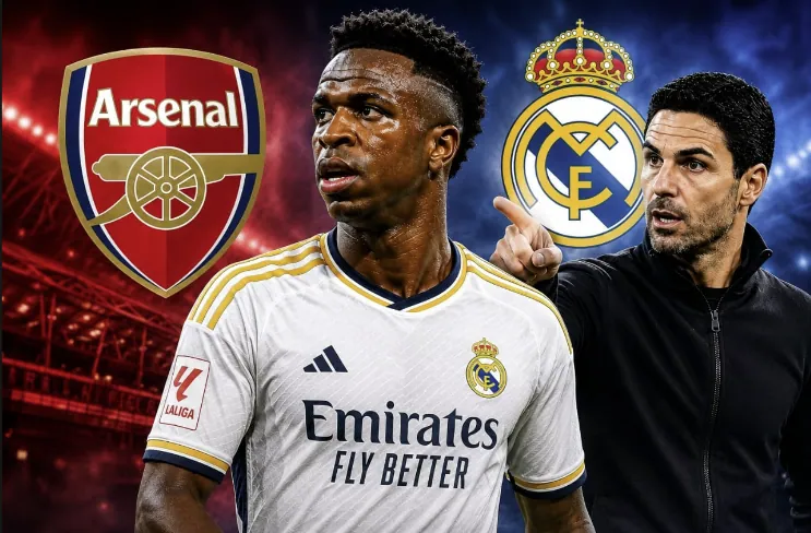 Arsenal Intensify Pursuit of Vinícius Júnior with Arteta’s Major Promise