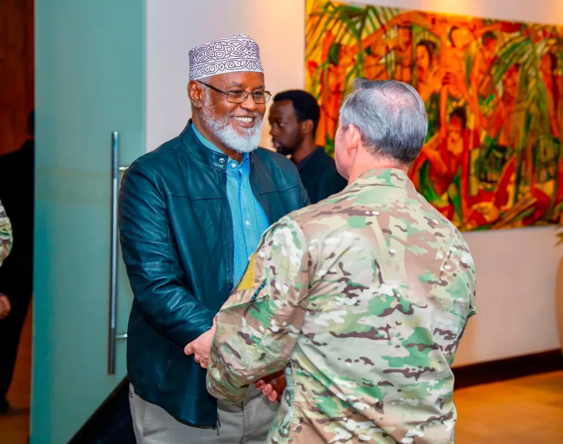 Somalia: Jubaland President Holds Talks with US AFRICOM Officials on Counterterrorism Efforts