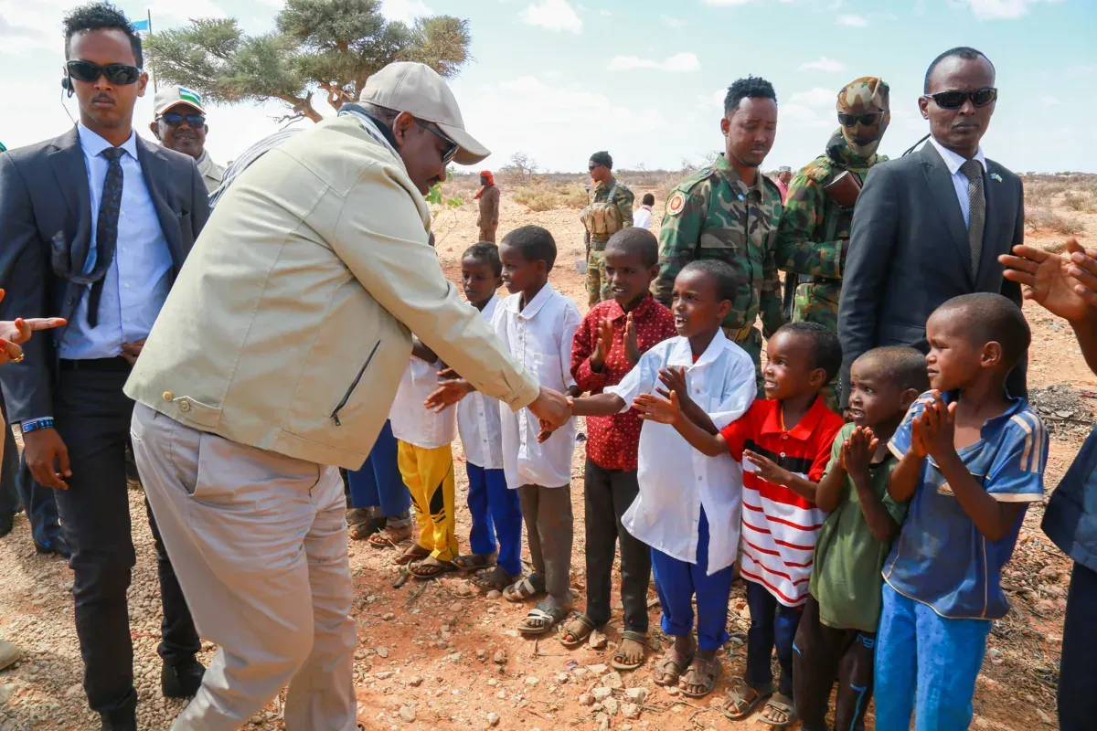 Madaxweynaha Puntland oo Gaarey Degmada Galdogob ee Gobolka Mudug.