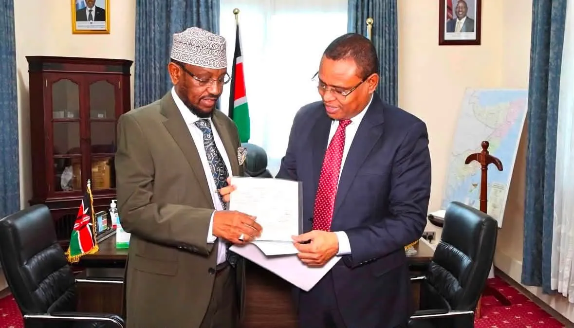 Raysal Wasaare Ku-xigeenka Labaad oo Celiyey Baasaboorkii Kenya