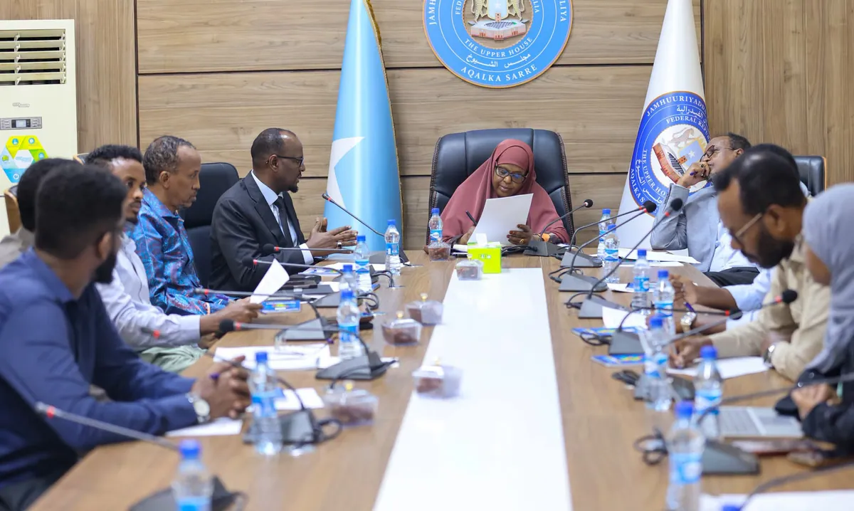 Aqalka Sare oo Wasiirka Batroolka iyo Macdanta Kala Hadlay Hindise-sharciga Hay’adda Macdanta Soomaaliyeed